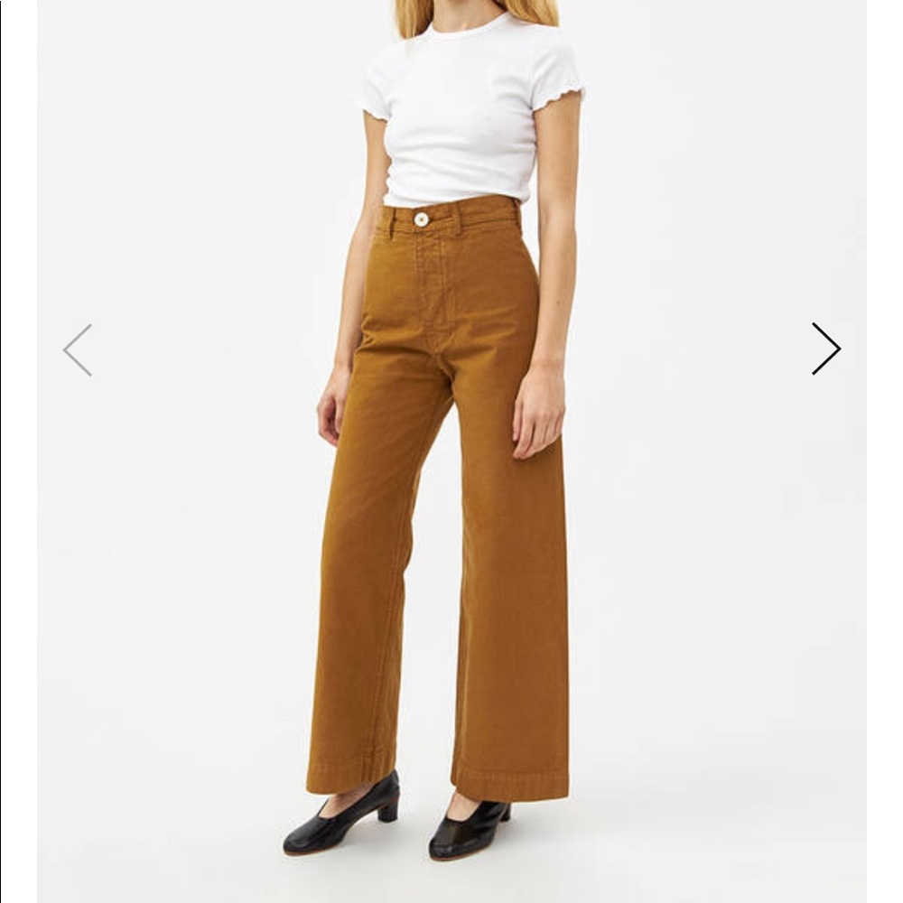 Jesse Kamm Tobacco sailor pants